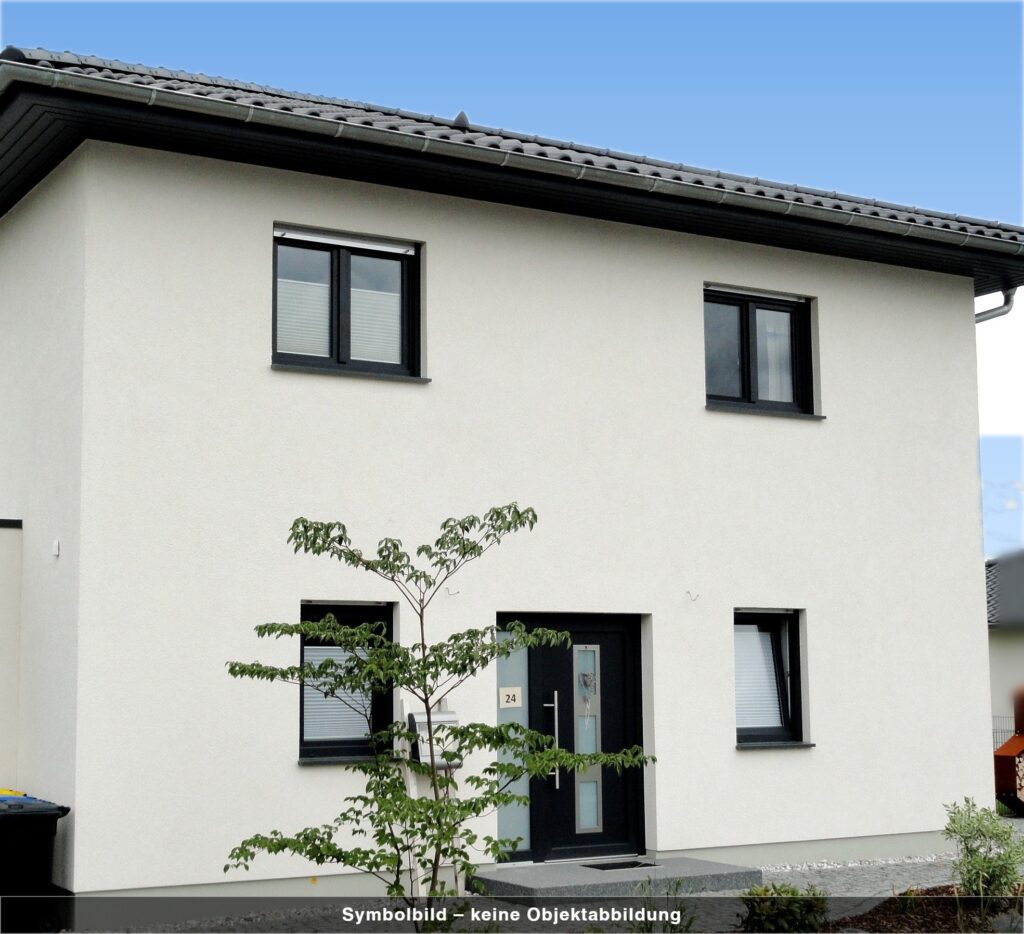 modernes Stadthaus mit PV-Anlage, Garage und Grundstück Am Lerchenberg in Borna OT Kesselshain